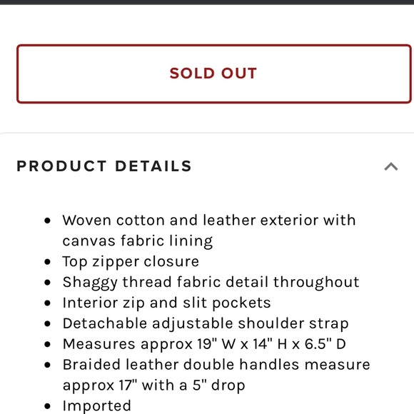 Anthro & Revolve Cleobella Aubrie Weekender Bag - Picture 11 of 12